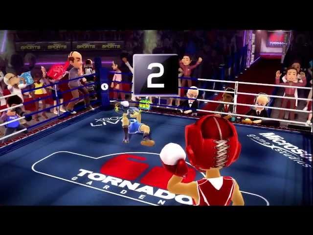 Kinect Sports table tennis, volleyball, boxing starring ManlyMarlin58 720P gameplay Xbox 360 Kinect