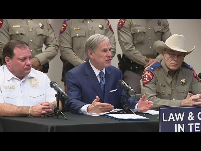 Gov. Abbott makes border security announcement