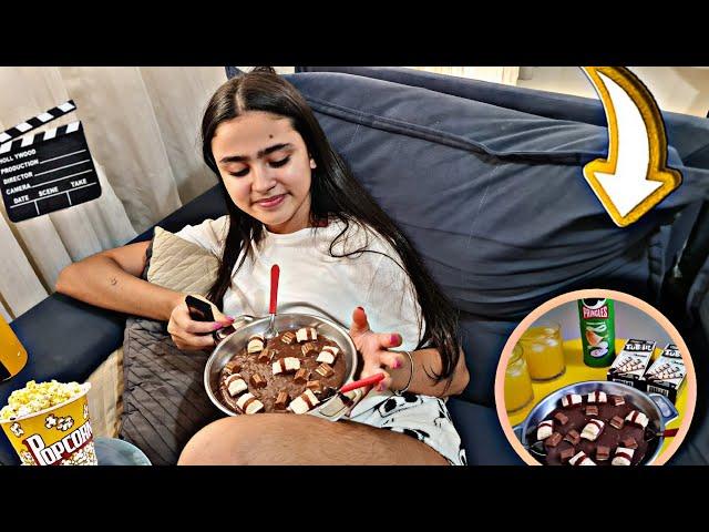 Cinema em casa *fizemos o melhor brigadeiro do mundo* - MARI BRITO COM VOCÊS