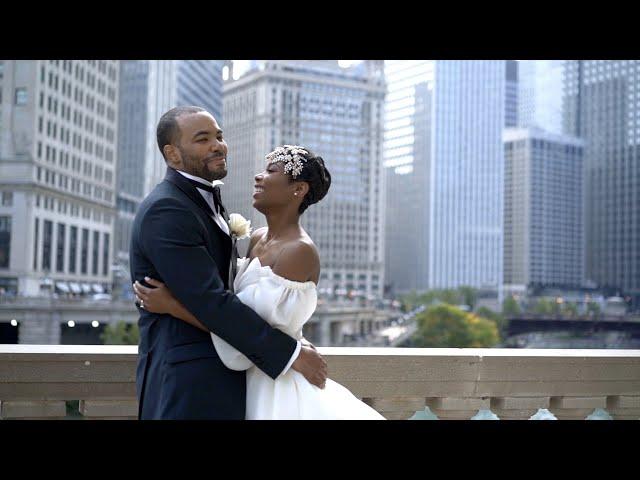 This STUNNING couple will make your jaw DROP!! 🫢🫢 Elegant Microwedding in Chicago | Ariel & Quovadis