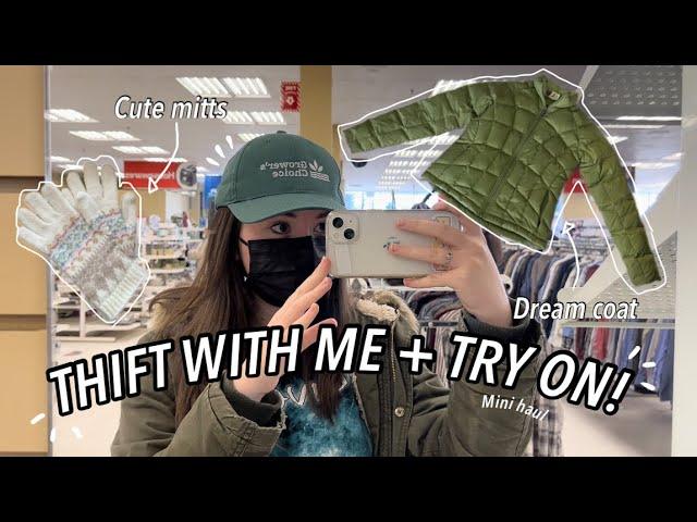 THIFT WITH ME + TRY ON!!