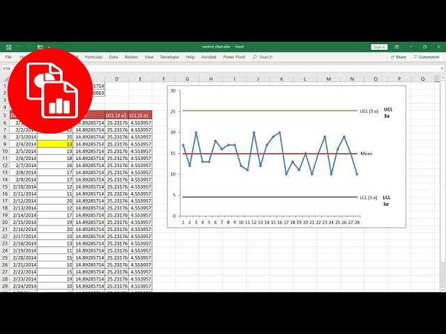 Create a Basic Control Chart