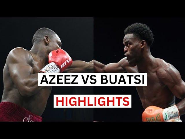 Joshua Buatsi vs Dan Azeez Highlights & Knockouts