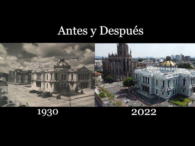 Antes y Después. Evolución de Guadalajara.