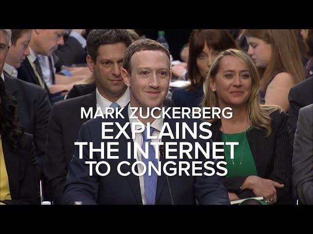 Zuckerberg explains the internet to Congress