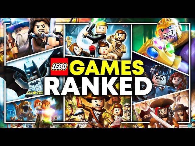 Ranking Every LEGO Game From WORST To BEST