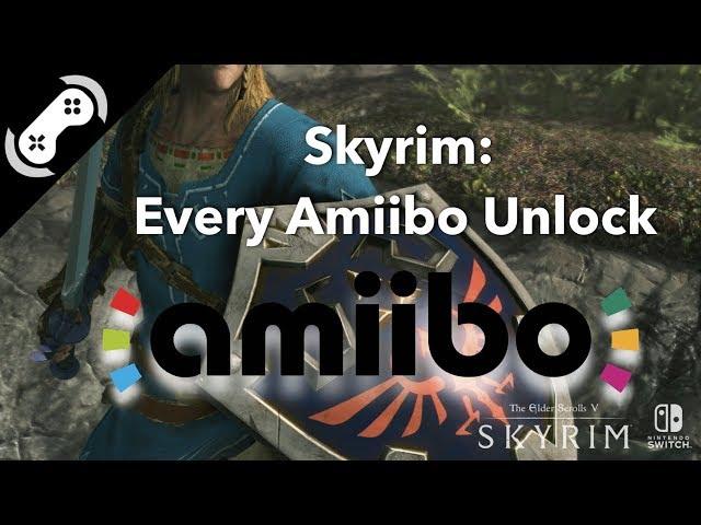 Skyrim on Switch: Every Amiibo Unlock!