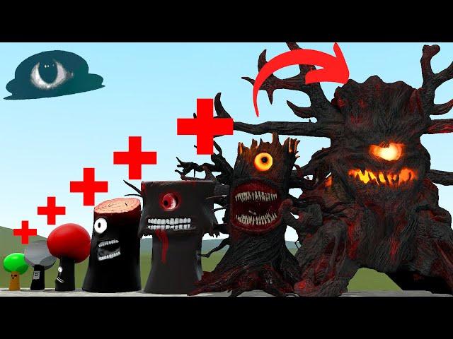 NEW EVOLUTION OF HORROR MR TREE SPRUNKI BOSS In Garry's Mod