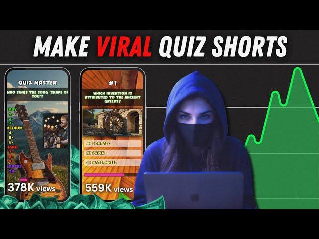 NEW WAY to Make Viral Quiz Shorts using this AI