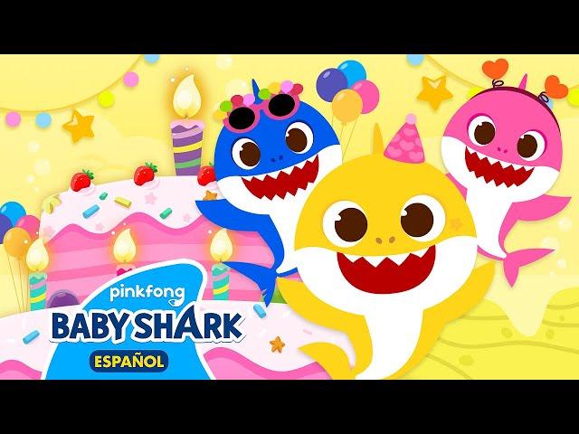 ¡Es el cumpleaños de Baby Shark! ¿Quieres apagar las velas con nosotros?ㅣBaby Shark Mundo App