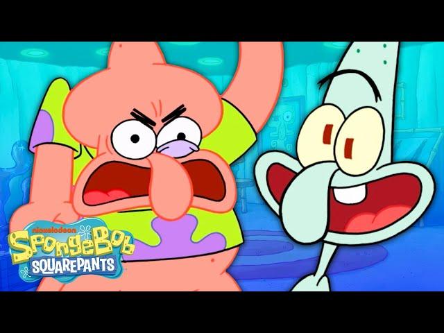 Patrick's New Roommate Squidward! ⭐️️ | Pat Hearts Squid | SpongeBob