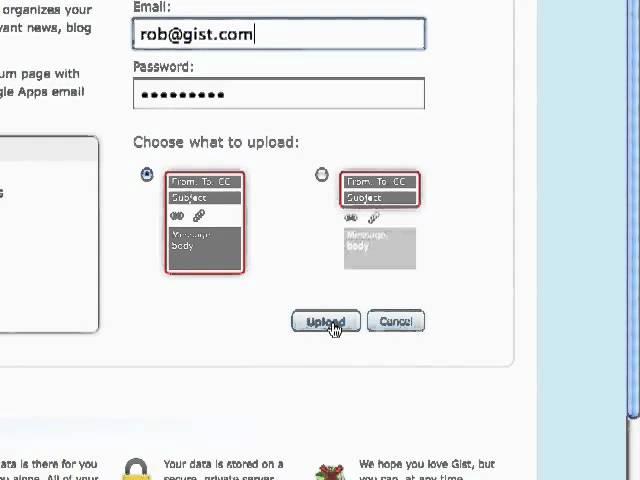 Gist Product Highlights: Connecting Your Accounts