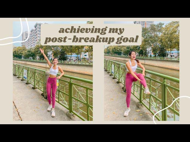 RUNNING 21KM HALF MARATHON  Singapore vlog: Achieving my breakup goal!