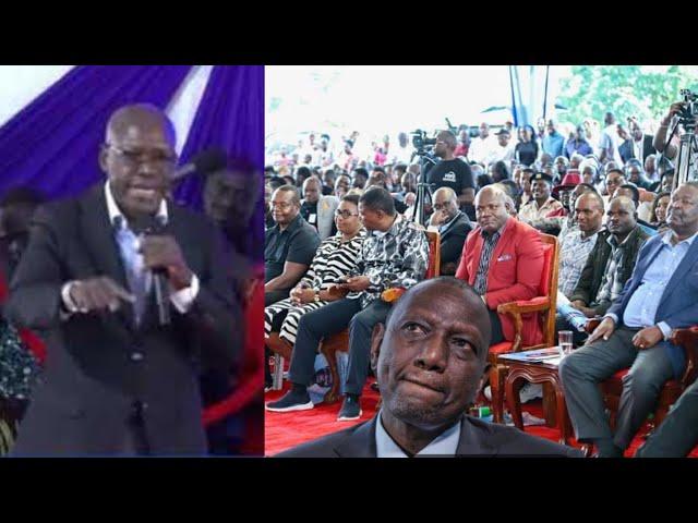 ULITUMIA 200 MILLION KWA BIBI YAKO!SHAME ON YOU"DRAMA AS SEN.KHALWALE EXPOSES BADLY INFRONT OF RAILA