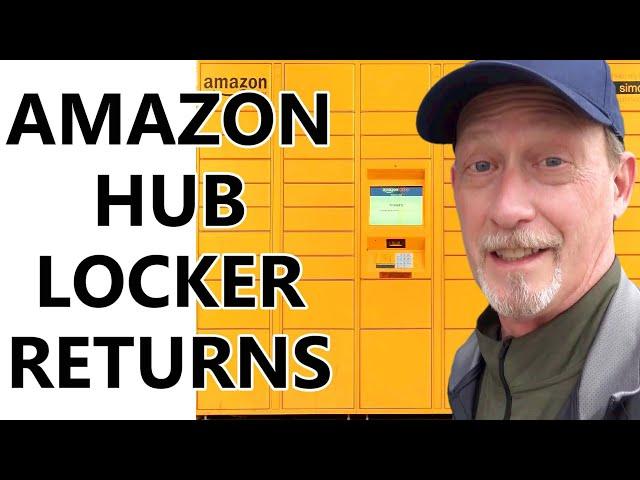 How To Use An Amazon Hub Locker To Return A Package - Find A Hub Locker & Drop Off Your Returns!