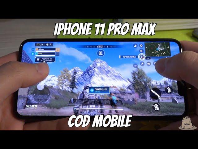 iPhone 11 Pro Max | COD Mobile maximum graphics settings gameplay!