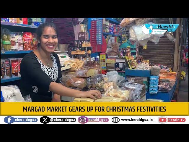 Margao market gears up for Christmas festivities