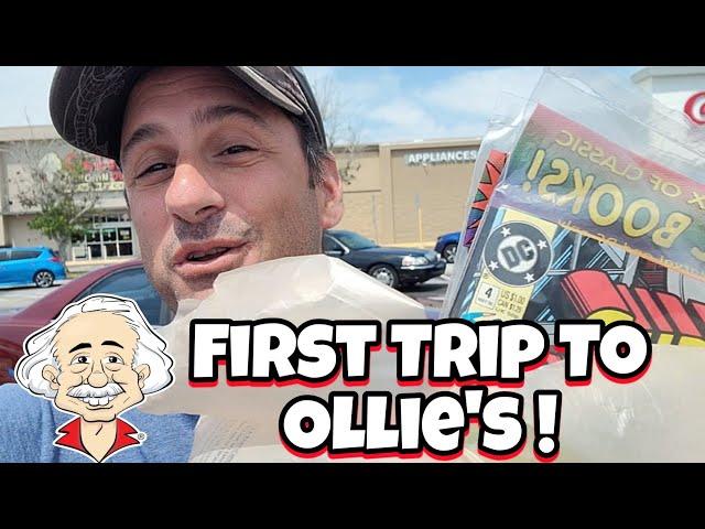 FIRST EVER Experience At Ollie's! Let's Checkout These Mystery Comic Packs