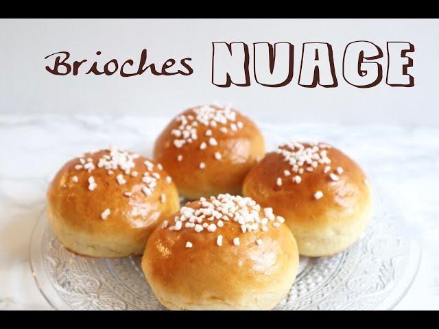  BRIOCHES MOELLEUSES ET LÉGÈRES comme un Nuage!  Recette Facile de Brioches Maison pour le Goûter