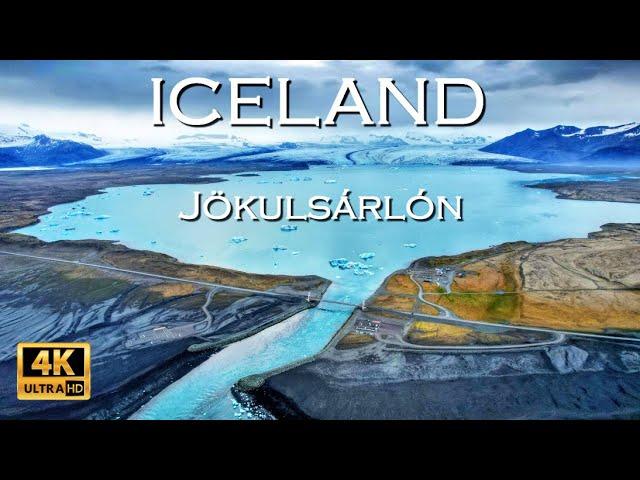Iceland Jökulsárlón - Ice Kingdom 4K