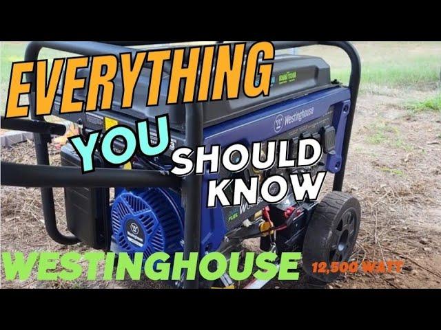 Westinghouse Generator 12500 watt portable Home and Rv dual fuel generator Review. Wgen9500DF