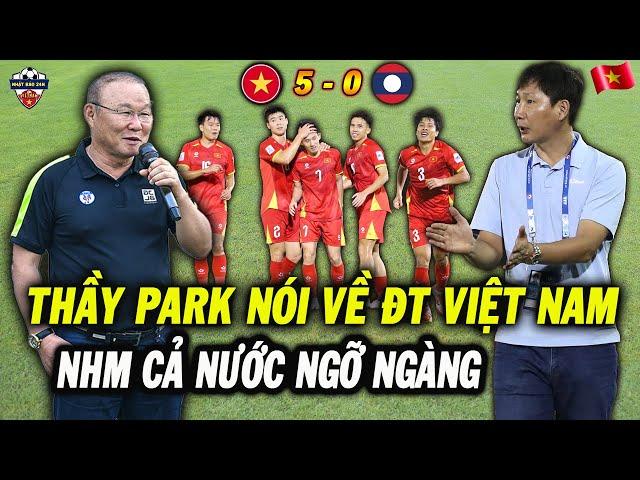 Thầy Park Nói Về Chiến Thắng Của ĐT Việt Nam Trước Lào, NHM Ngỡ Ngàng