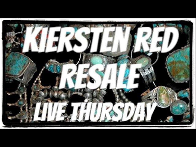 KIERSTEN RED RESALE LIVE AUCTION THURSDAY 11/14 4PM PST /7PM EST