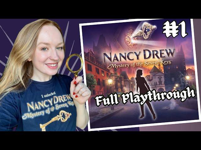 Nancy Drew: The Mystery of the Seven Keys FULL PLAYTHROUGH [Episode 1]