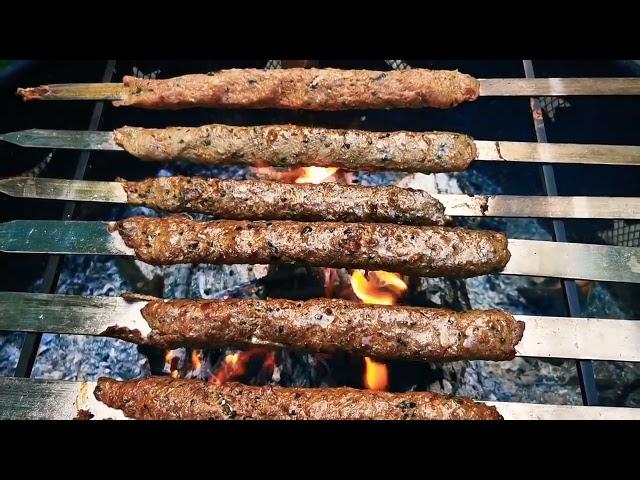 Beef kebabs 