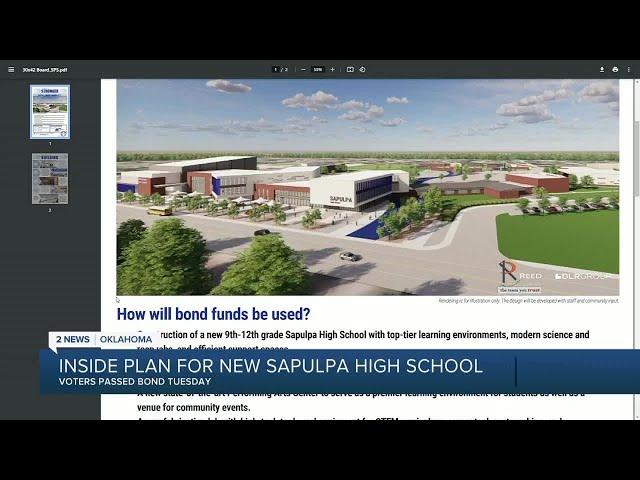 Inside plan for new Sapulpa High School