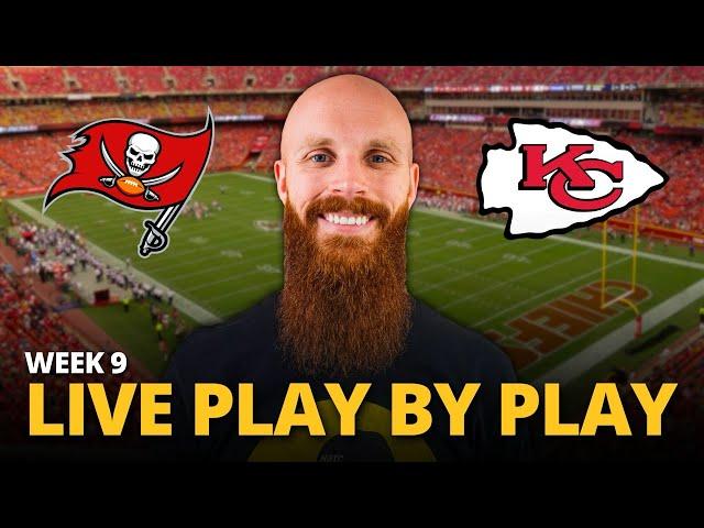 Buccaneers vs Chiefs LIVE play by play reaction! | Week 9 (MNF)