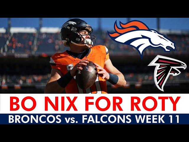 Bo Nix For Rookie Of The Year! Broncos BLOW OUT The Falcons | Broncos vs. Falcons Highlights & News