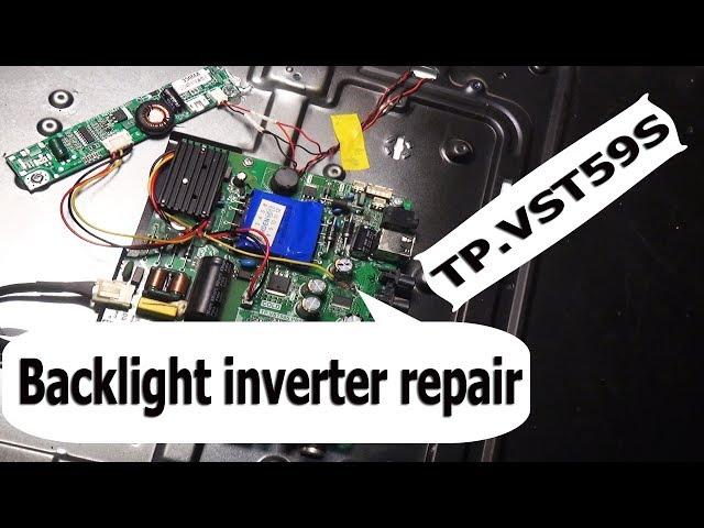 TP.VST59S.PB801 Backlight inverter repair #Pro Hack