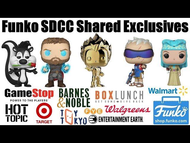 Funko SDCC Shared Exclusives