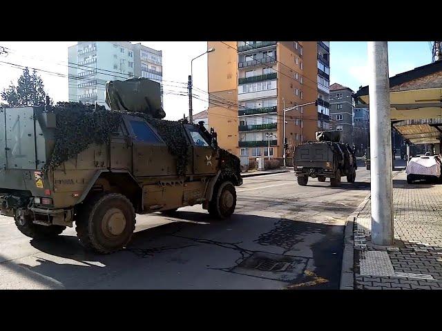 Mai multe convoaie militare au traversat Mediașul | novatv.ro