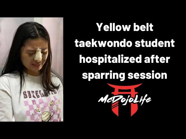 McDojo News: Yellow Belt Taekwondo Student Hospitalized After Sparring Session