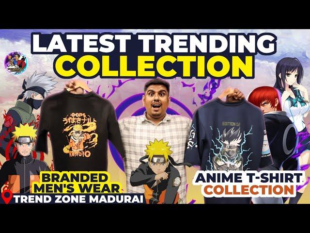 Imported Branded Men's wear | Naruto T-shirts Collection | Men's wear Shop in Madurai