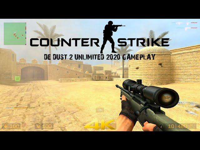 Counter Strike Source Multiplayer 2020 De Dust 2 Unlimited 4K