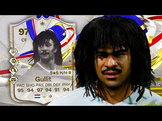 97 Greats of the Game Icon Gullit Player Review - EA FC 24