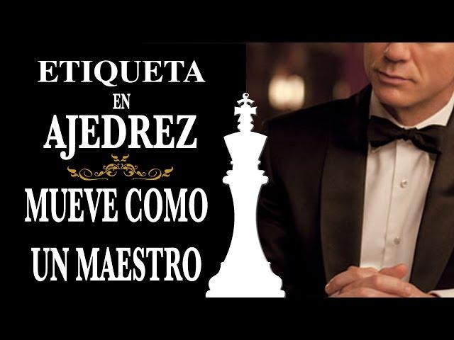 Etiqueta en ajedrez: mueve las piezas como un maestro