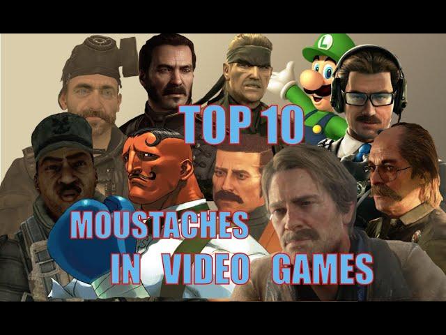 Top 10 Moustaches in Video Games