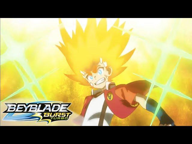 BURST - ONLY MATCH! Aiger VS Phi - (Part 7) | Beyblade Burst Turbo - Episode 50 - [SUBTITLES]