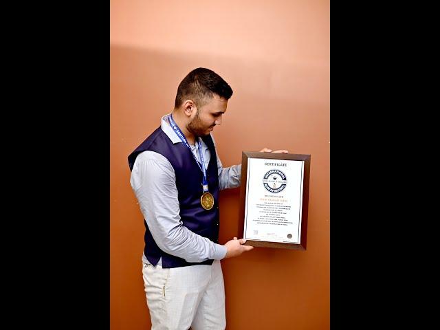 Ram Kumar Soni | Unboxing “INTERNATIONAL BOOK OF RECORDS” "World Record"|