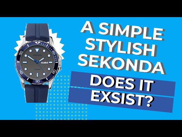 SEKONDA 1702 watch review - Simple and Stylish on a budget?