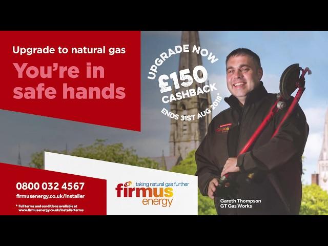 Gareth Thompson, firmus energy Natural Gas Installer (Armagh Area)