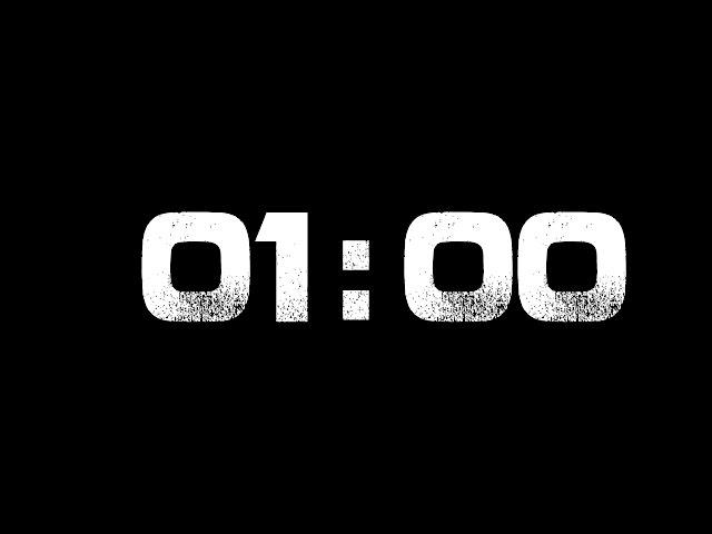 Countdown - 1 minute (timer)