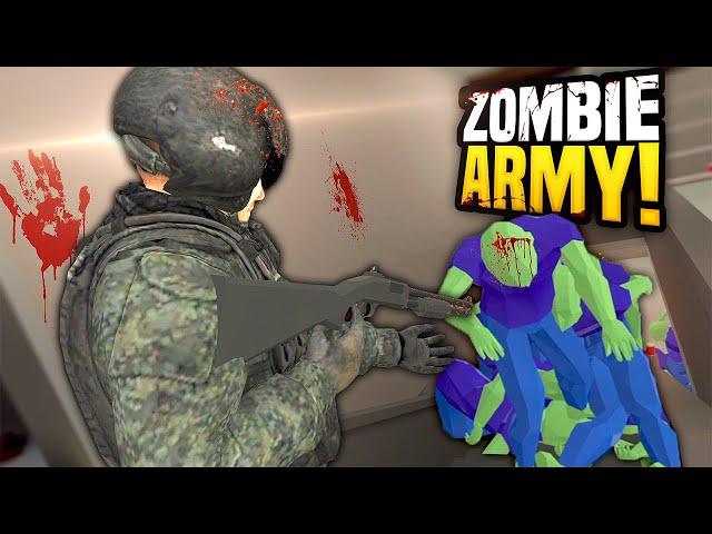 ZOMBIES WON'T STOP RAIDING OUR BASE - Zombie Slayer VR (Funny Moments)