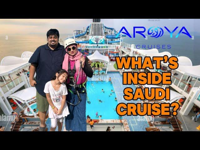 Aroya Cruise review! What activities are included ?? #cruise #cruiseship #redseajeddah #jeddah #ksa