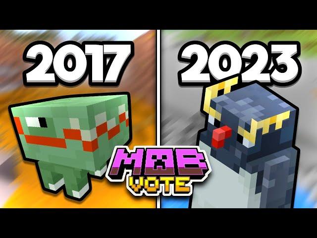 EVERY Minecraft Mob/Biome Vote Choice Animation (2017-2023)