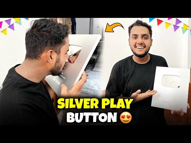 Silver Play Button Aa Gaya  | I Am So Happy 